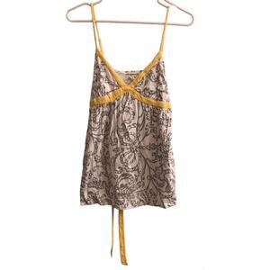 Aeropostale V-neck Braided Spaghetti Strap Top Size Medium